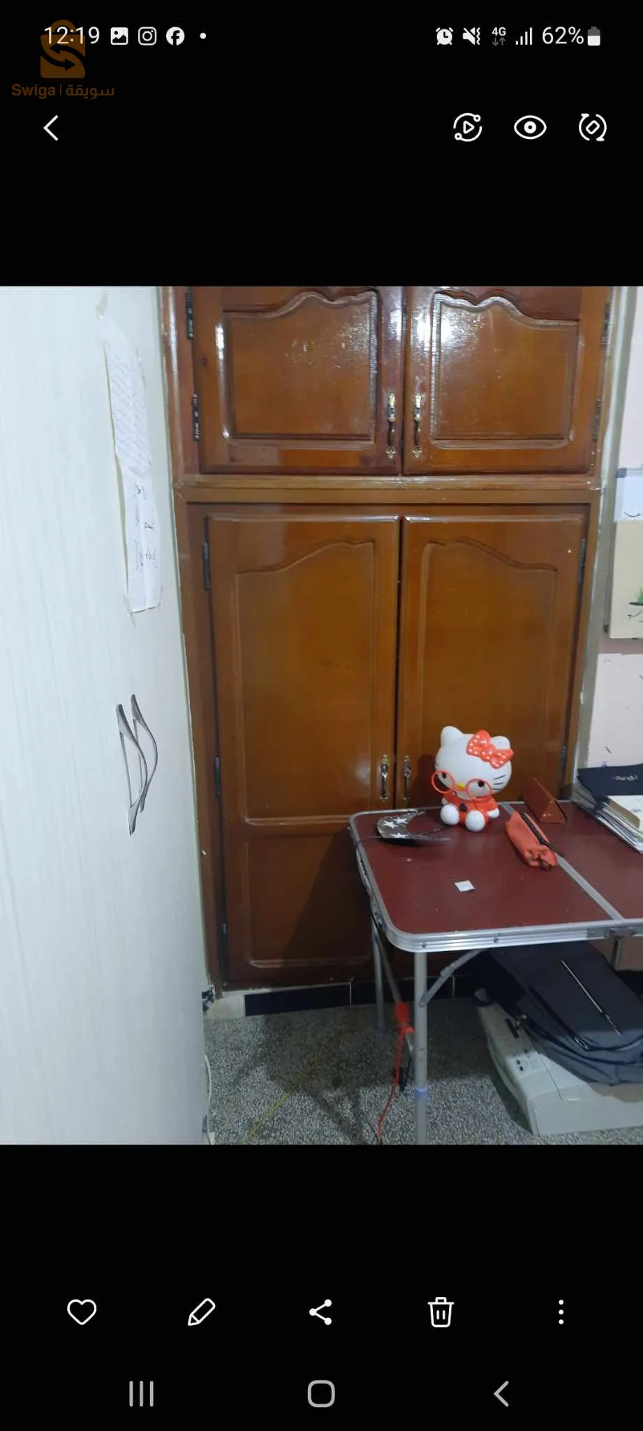 حي بن شيكو عمارة ب رقم 42 المعروفة بالعمارة الطويلة طابق ثاني
