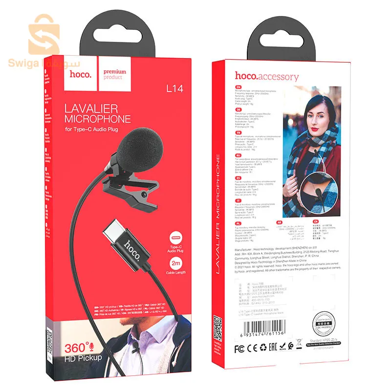 Microphone “L14” lavalier for Type-C