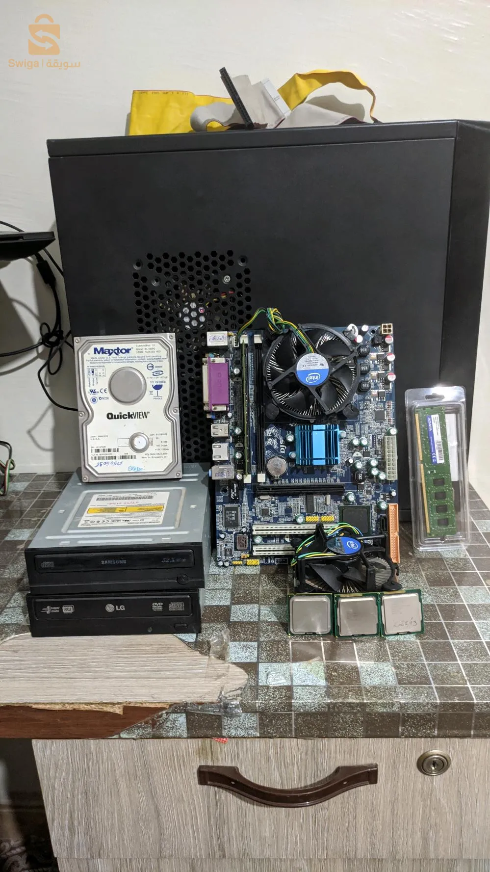 قطع كمبيوتر مكتبي