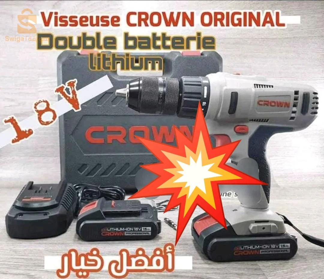 Crown  visseuse 18v