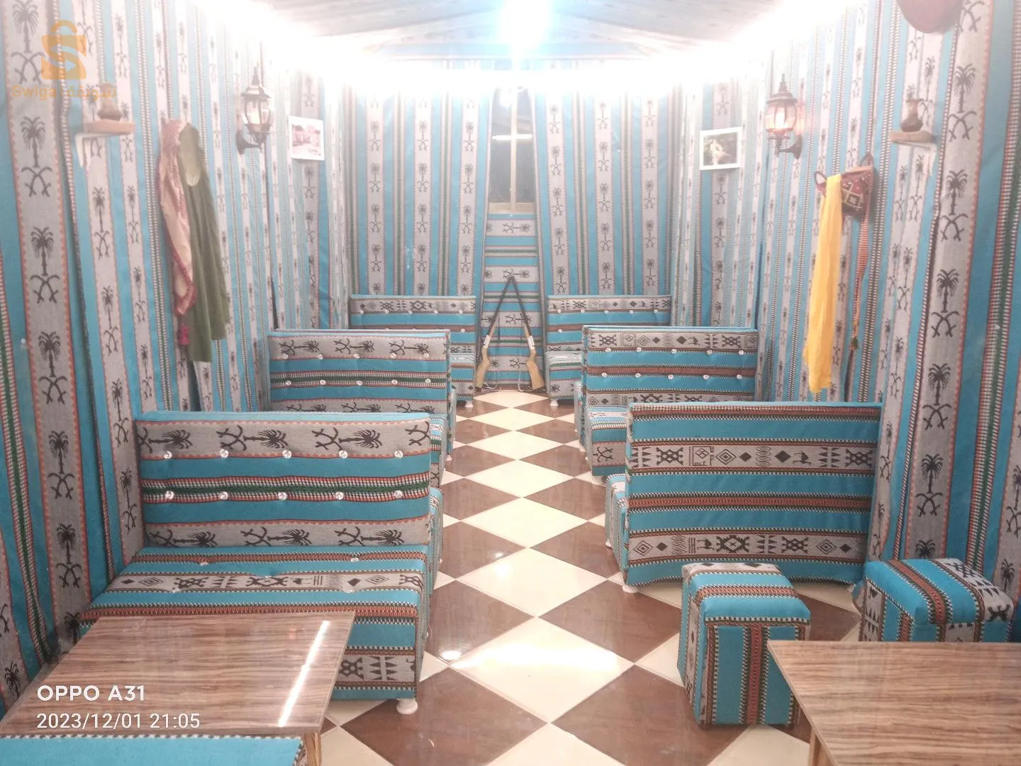 بوف وفوتايات خيمة