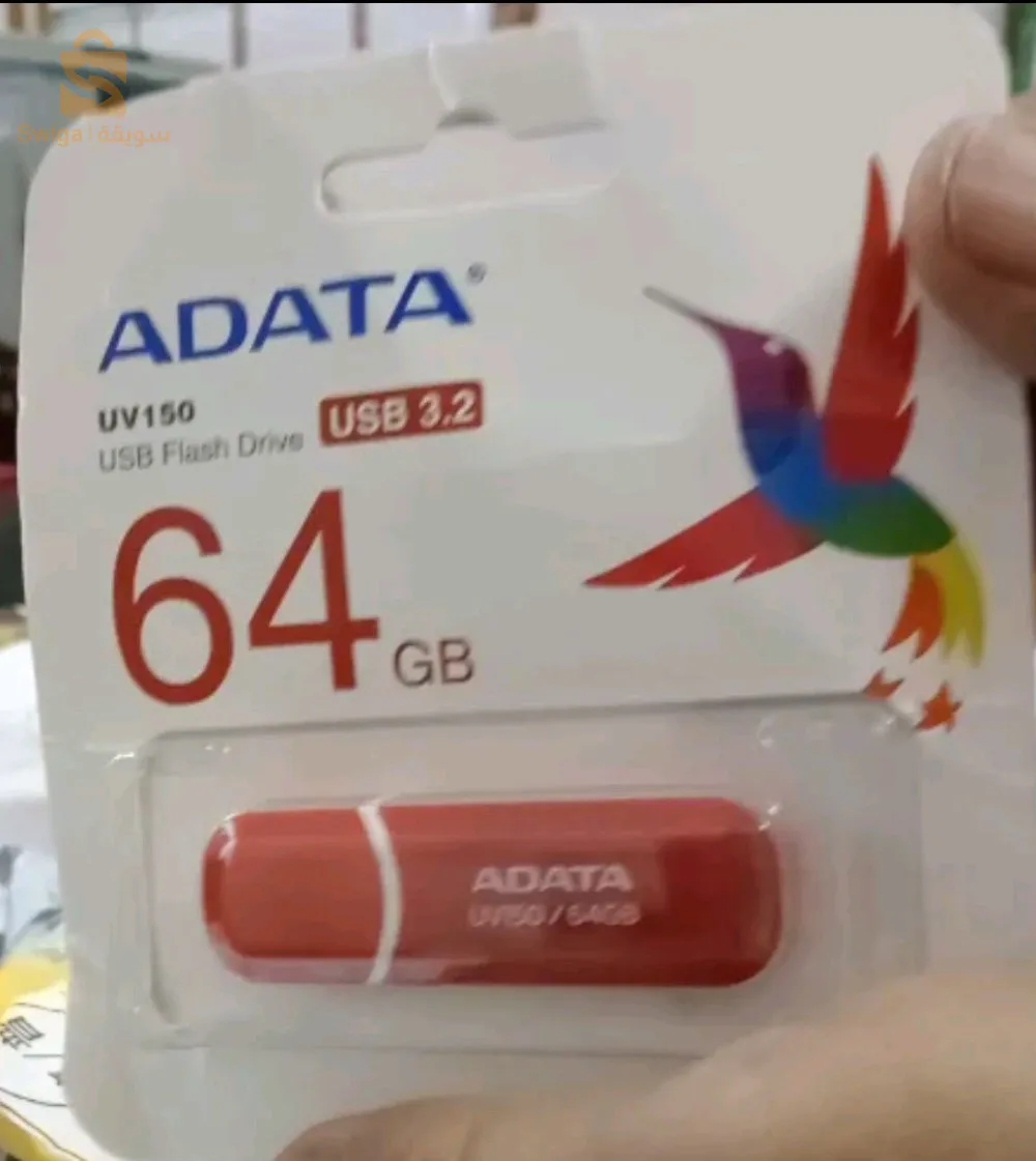 فلاش ديسك أداتا 64 جيجا + فلاش اكسر 64 جيجا
