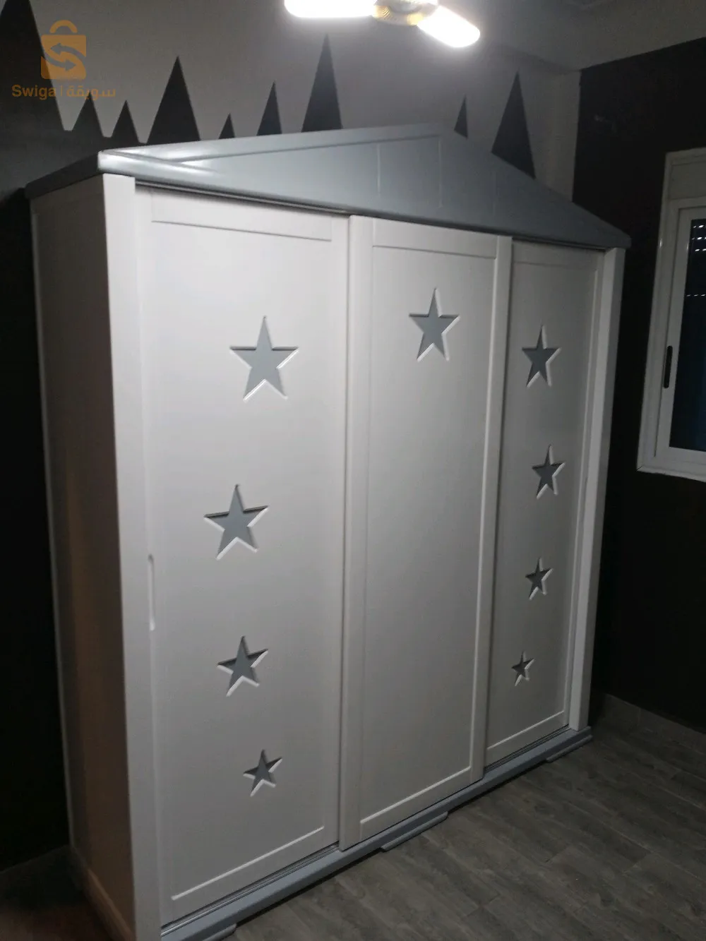 غرف نوم خاصة الأطفال الصغار خشب أحمر نوعية جيدة