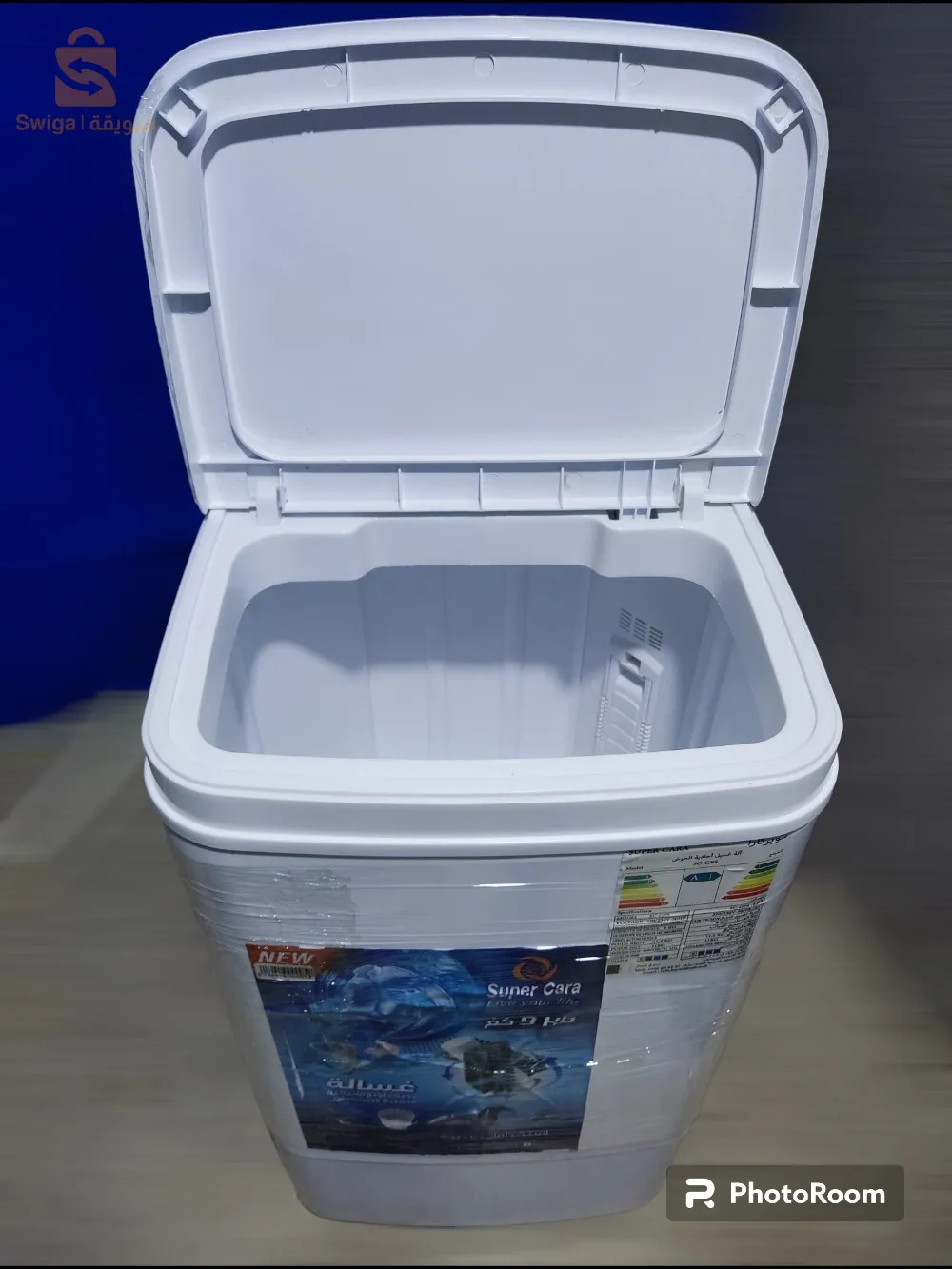 غسالة ملابس جديدة super cara 9 kg