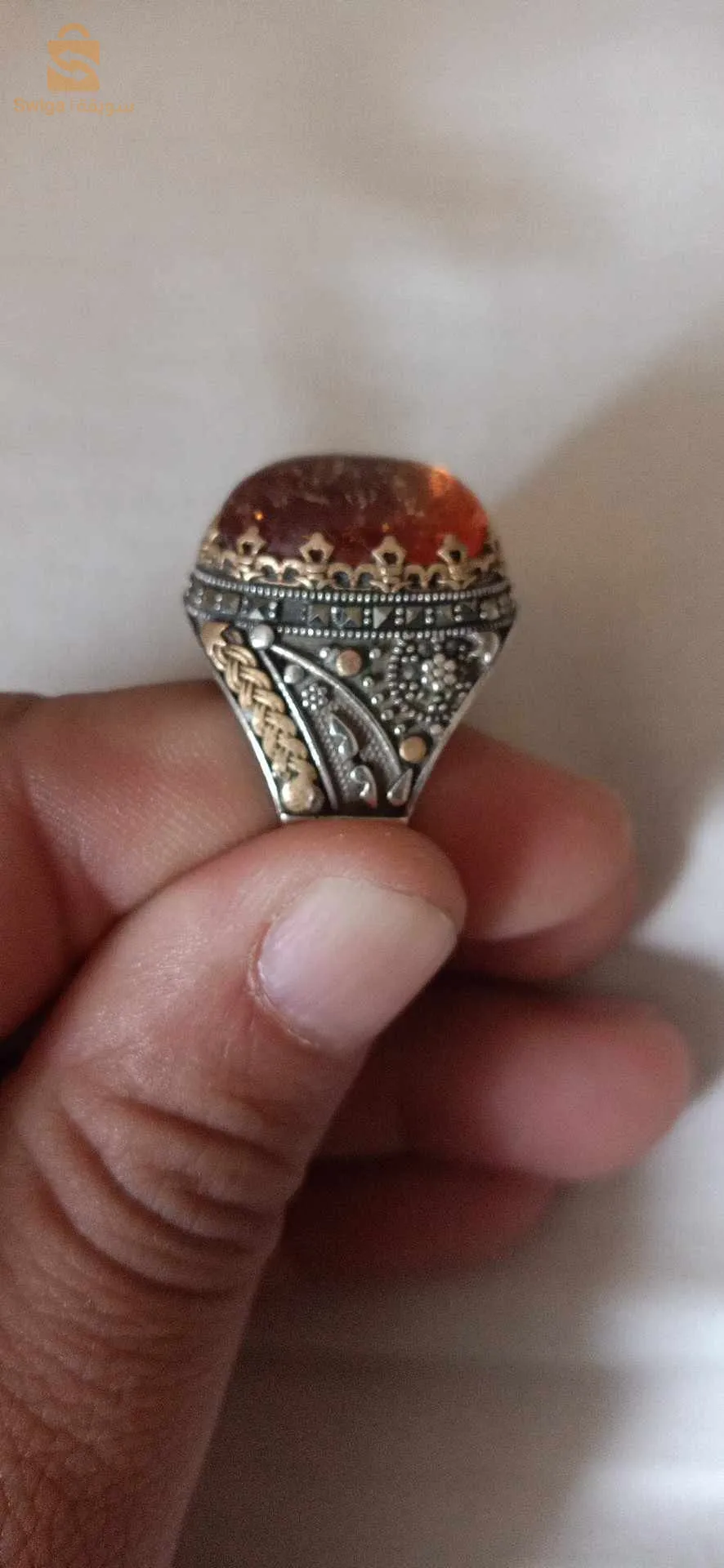 خاتم فضة طاي 64 سومة من عند شاري