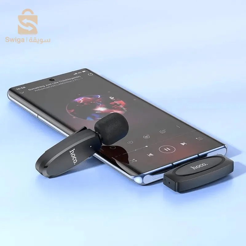 Micro HD 360 degrés
2- Latence ultra faible de 15 ms
3- Conception compacte
4- Microphone électret omnidirectionnel
5- Prise audio du récepteur : Type-C
6- Compatible avec la plupart des modèles de Huawei, Xiaomi, OnePlus et d’autres marques, et prend en charge certains modèles de téléphones mobiles Samsung
7- Capacité de la batterie : 70 mAh (pile bouton)
8- Durée d’utilisation : 6 heures
9- Poids : 12 g.
10_ type-c et lighting