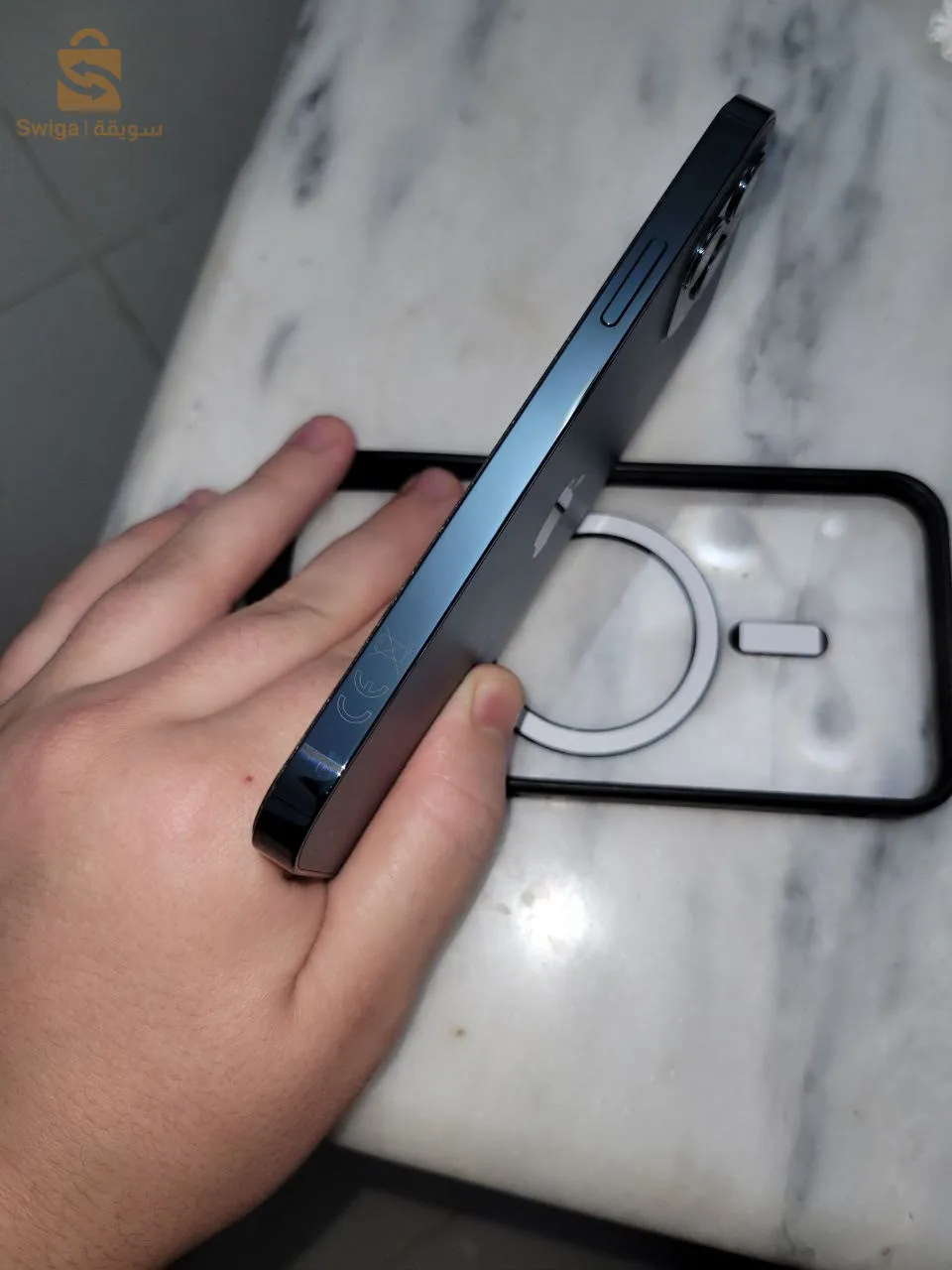 Iphone 12pro batterie 83 128gb téléphone jamais tafth jdid bon état     0792112830