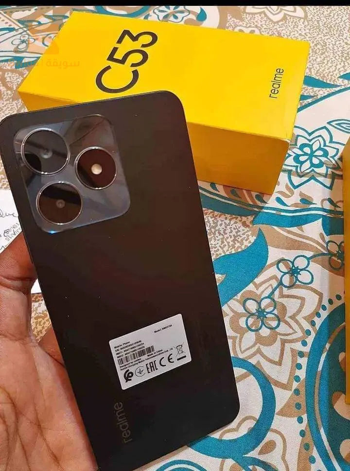 بيع هاتف ريالني c53خدم 20يوم جديد 10على 10