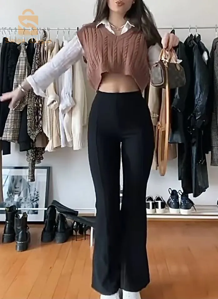 pantalon noir  elastique