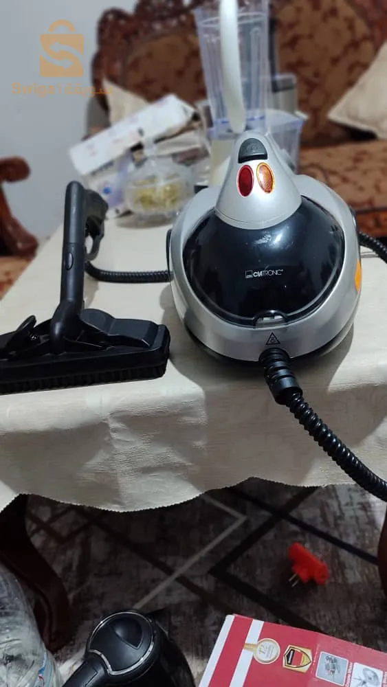 مكنسة بخارية