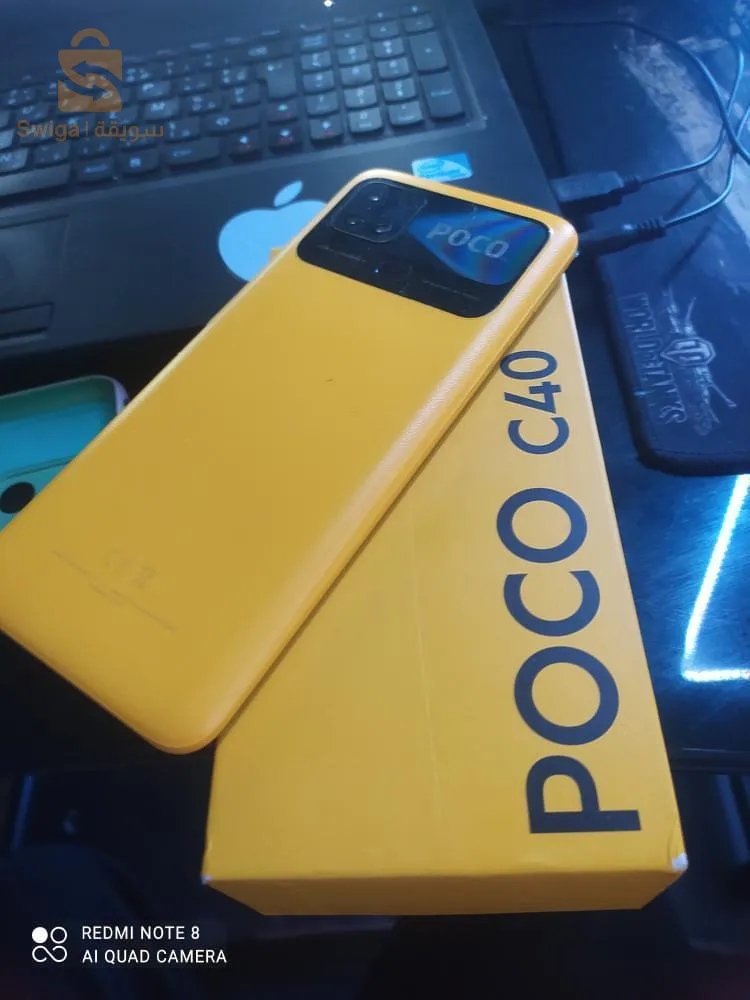 Poco c40 mzalo jdid Machi 1 mois 2puce