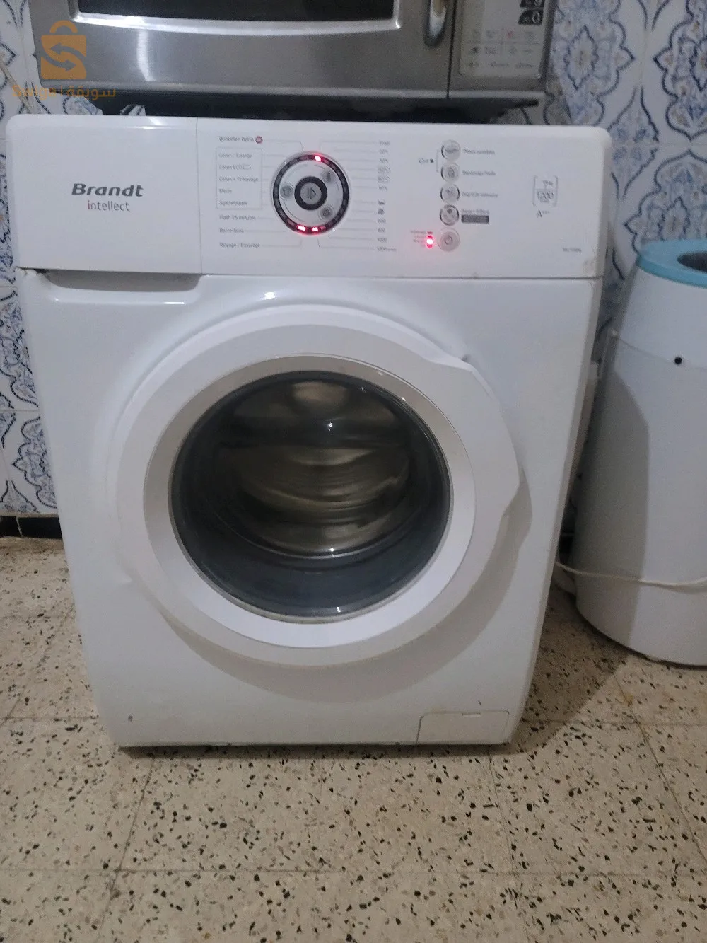 اله غسيل بروند 7 كيلو اوتوماتيك تغسل تشلل تنشف وتحمي الماء 10 على 10