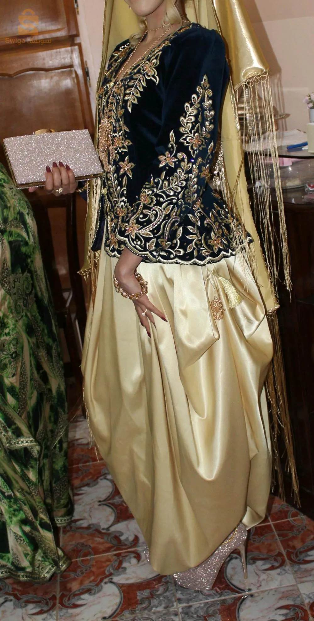 كراكو جديد كلش حر مخيط في العاصمة القصبة بسروال شلقة حرار