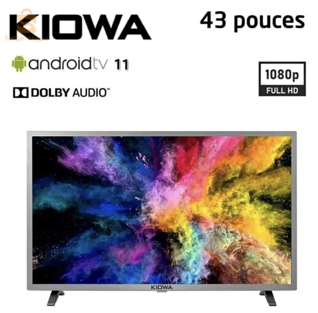Tv Kiowa 43 pouce Smart Android