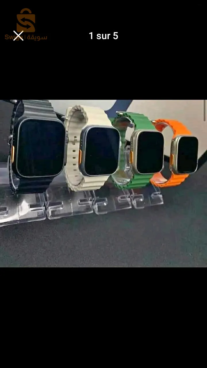 🚨🔥اجري متراطيش لافااااار 🔥🚨تخفيض لمدة يومين ✅ الساعة الذكية الاصلية ⌚ T800 smart watch ultra ⌚ ✅🛑السعر خيالي 199 الف فقط 🔥✅  متوفر في اللون اسود ⚫ برتقالي 🟠 تأتيكم بمقاس 49MM حجم رائع 🌟  و بميزة التصوير عن بعد ⚡ المواصفات : 👇  ✅ فائـقة المظهر  و بشاشة كبيرة و عالية الدقة 🕵️  ✅ترتبط بجميع اجهزة ios/android  ✅يمكنك اضافة اي صورة من الموبايل كخلفية للساعة  ✅ الاتصال و الرد على المكالمات و تنبيهات الرسائل (فايسبوك و تويتر و وسائل التواصل الاجتماعي) 💌  ✅قياس درجة الحرارة و الاكسيجين و ضغط الدم و دقات  القلب ❤️‍🔥  ✅قياس عدد ساعات النوم   ✅ رياضية و تساعدك على آداء التمارين الرياضية ⛷️⛹️🤾  ✅ حساب خطوات المشي او الجري او ركوب الدراجة 🚴  ✅خاصية مقاومة الماء watch waterproof  ✅ميزة التصوير عن بعد عبر كاميرة الهاتف 📱  ✅ تدعم جميع اللغات  ✅يمكنك انشاء قفل بكلمة مرور  ✅البحث عن الهاتف 📱  ✅المنبه ⏱️  ✅بطارية تدوم اكثر من 3 ايام 🟥للطلب أو الإستفسار الرجاء مراسلتنا على بريد الصفحة او الاتصال على الرقم التالي0556622847