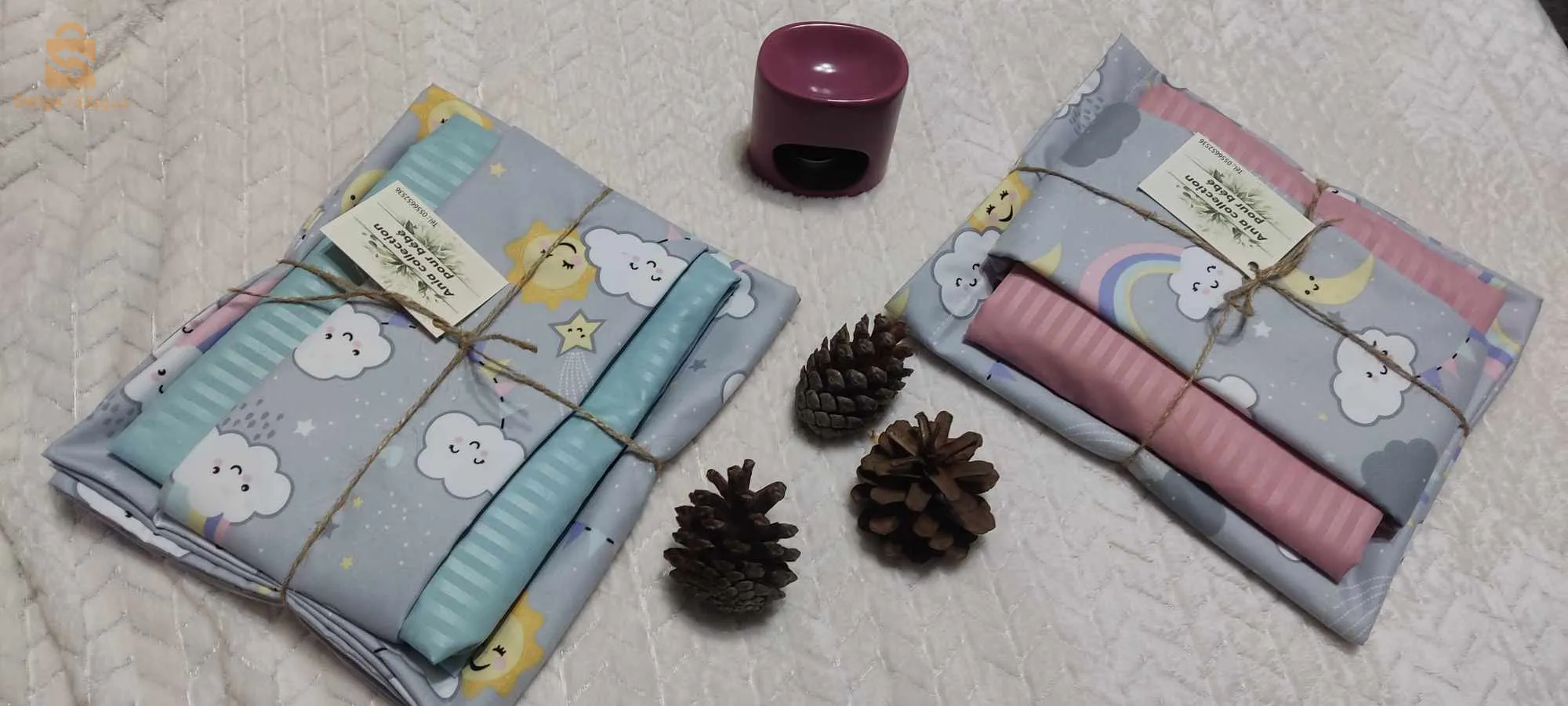 draps et couvertures pour bébé