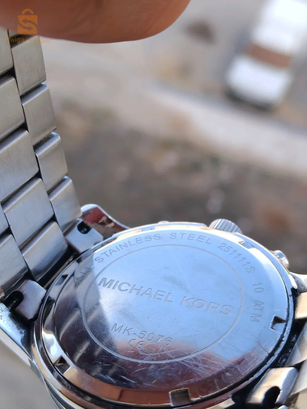 ساعة أصلية نسائية مايكل كروس العالمية 
Michael Kors montre original