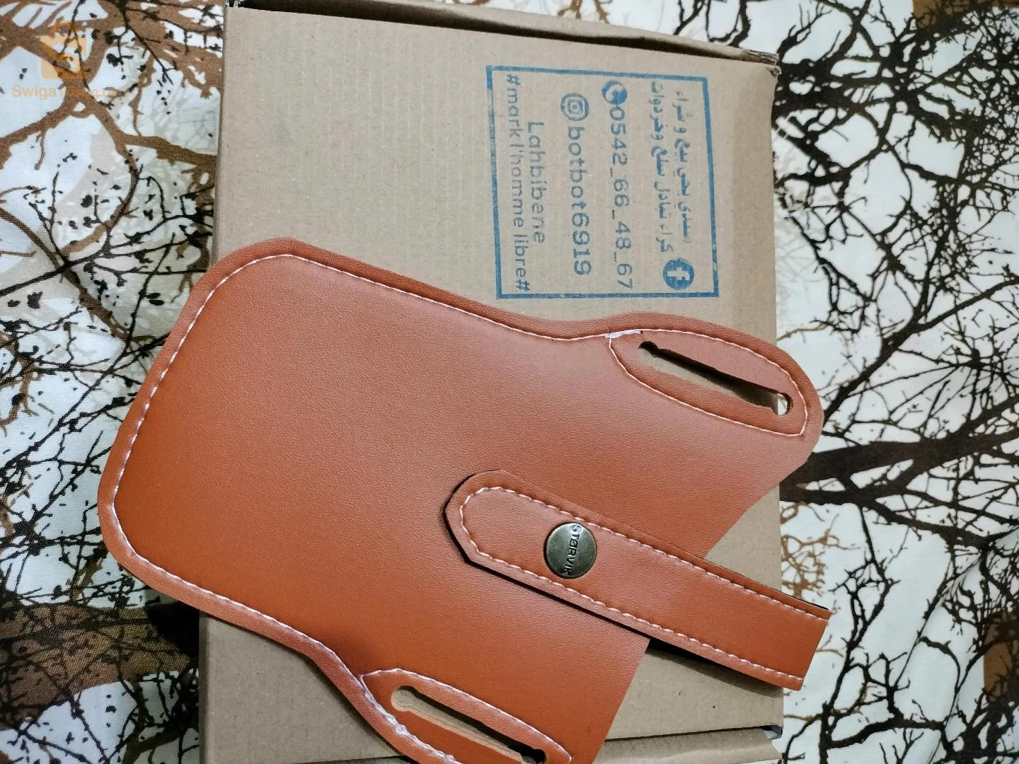 pochette slim porte téléphone du tactique cinteur #mark l'homme libre#