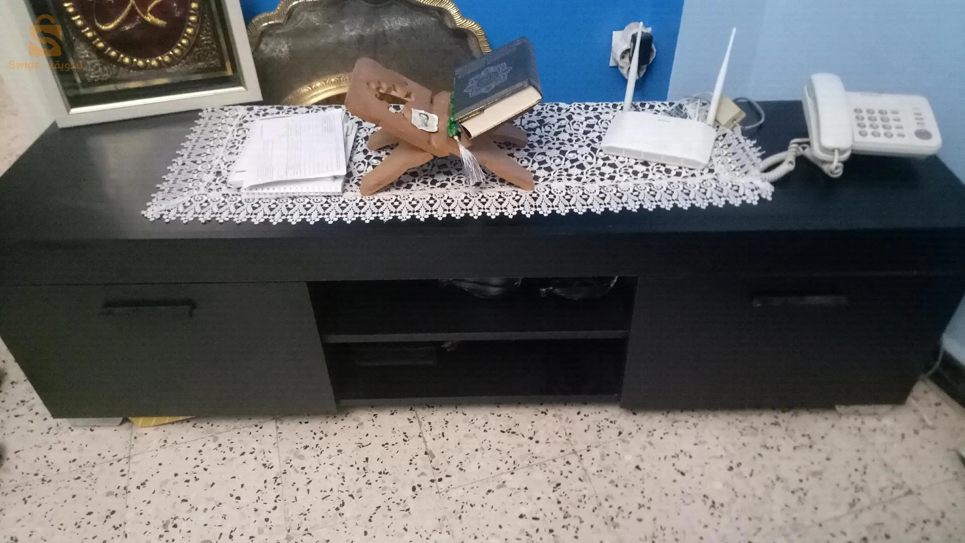 salon 7places+table basse+table TV