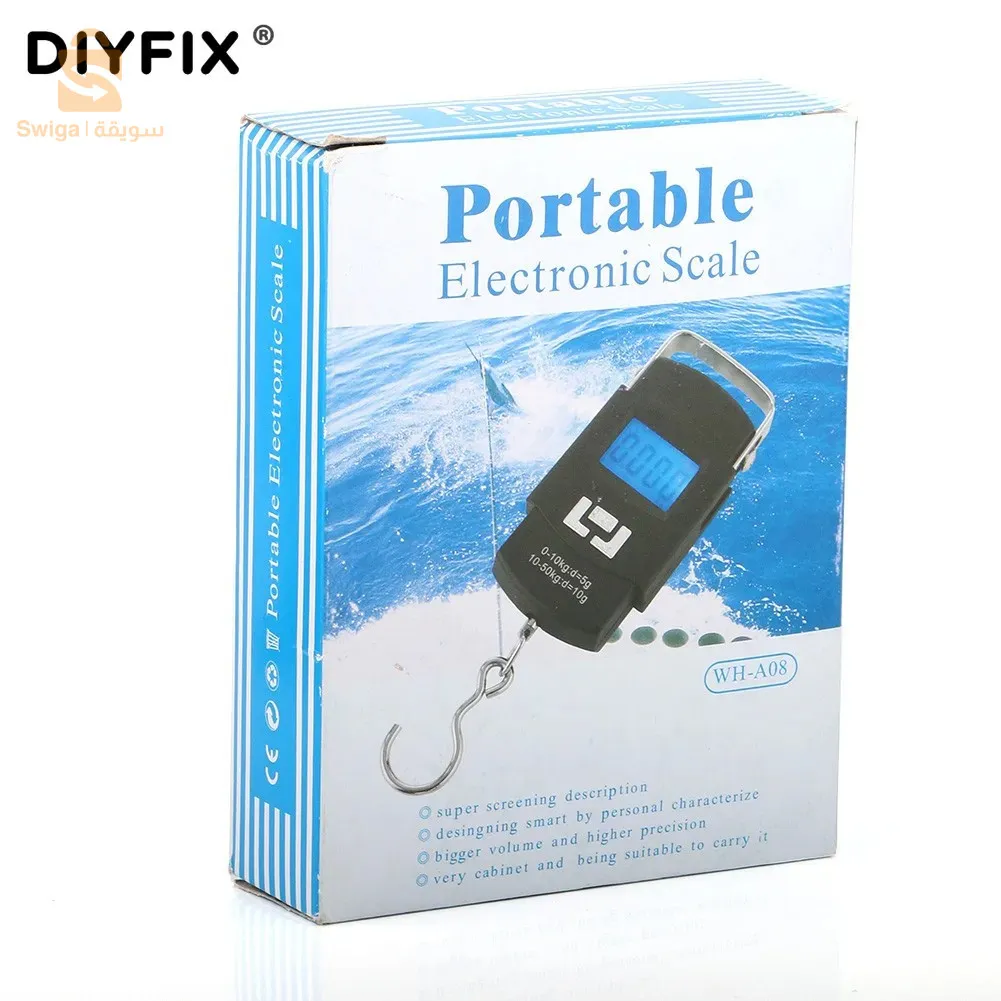 Balance à bagages numérique portable avec écran LCD 50KG/10G WH-A08
1900دج
0665955230فب،👉Veiber watts