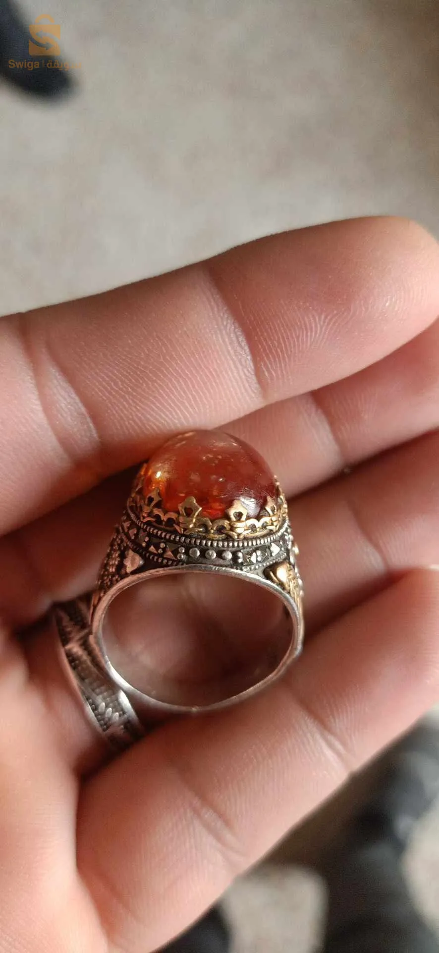 خاتم فضة طاي 64 سومة من عند شاري