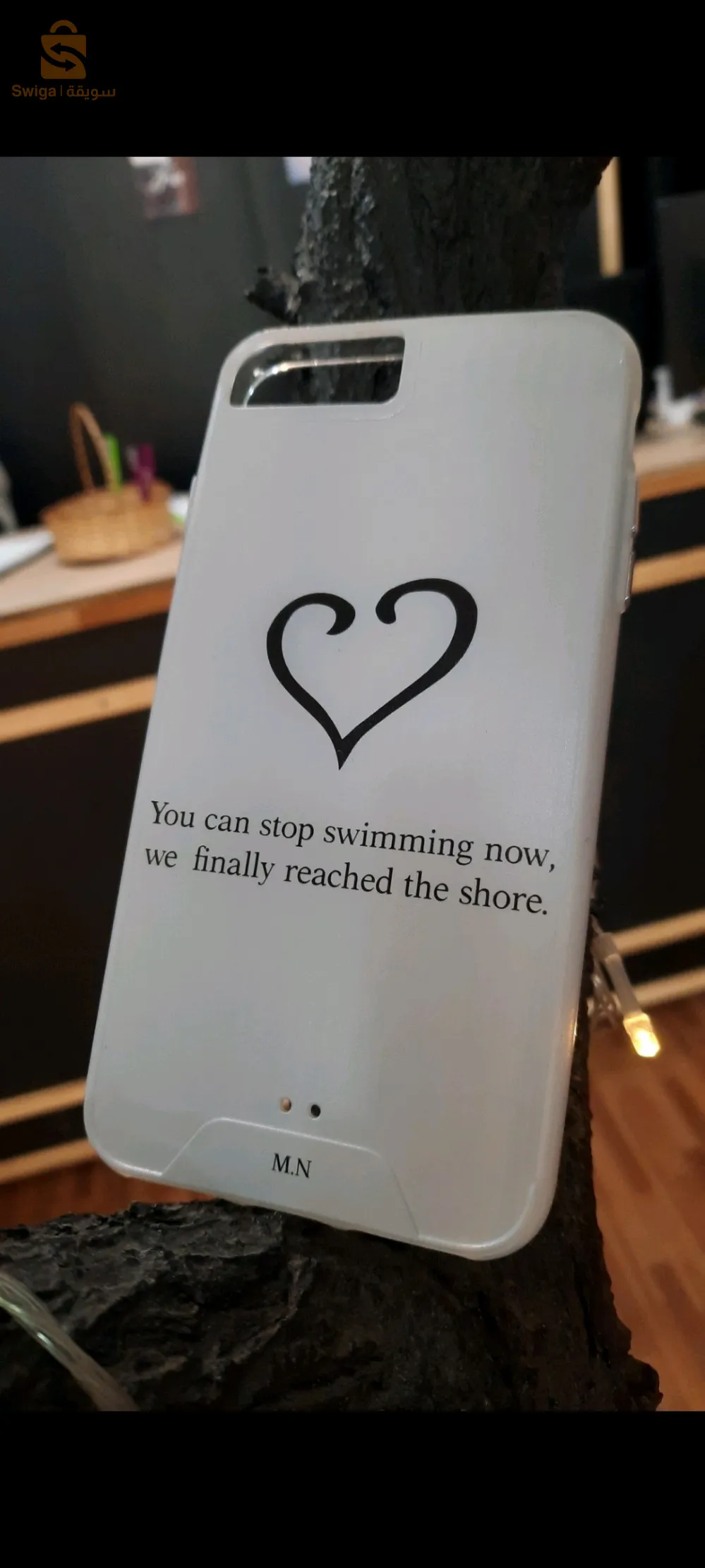 Antichoc téléphone potable