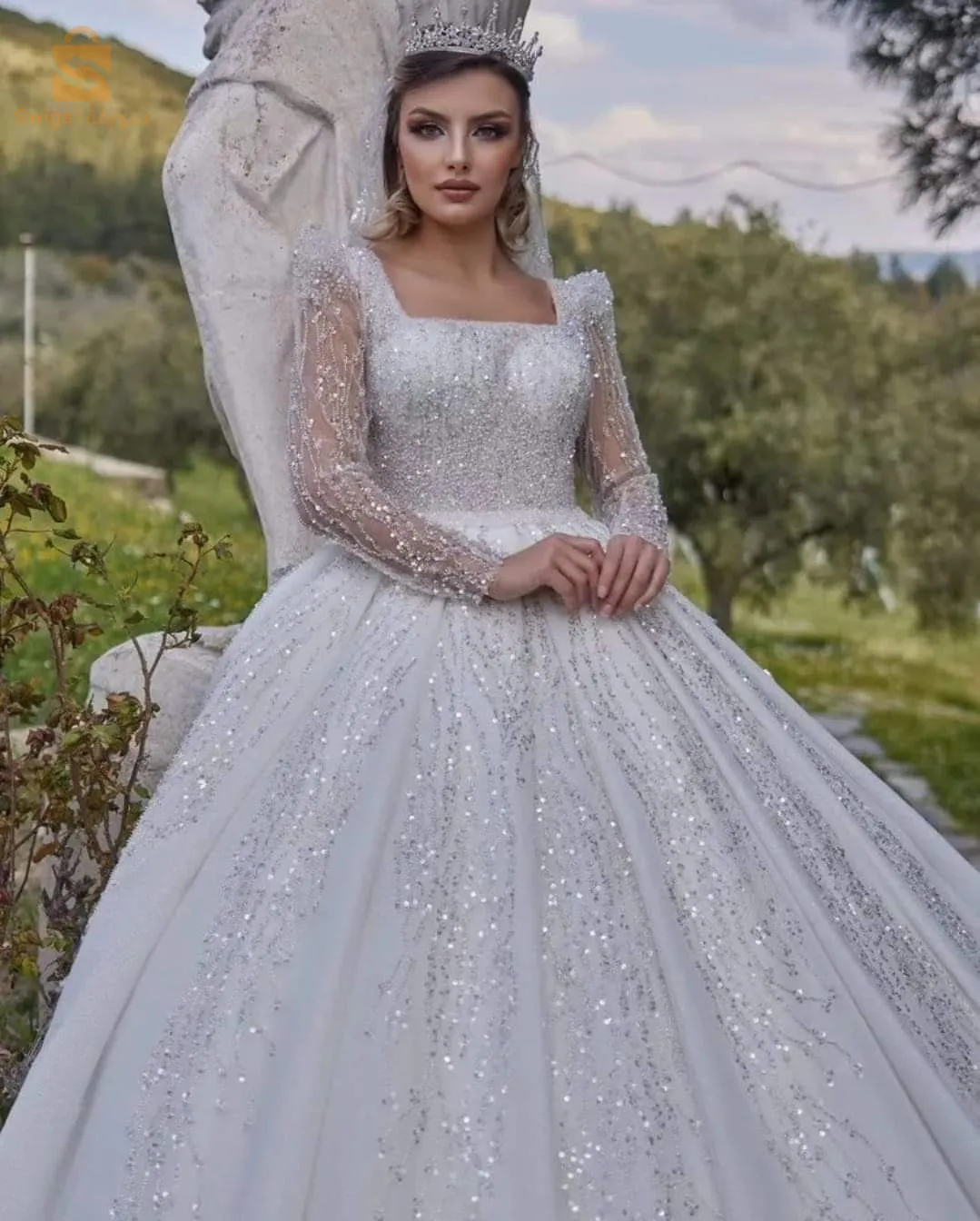 زعبوب للفساتين البيضاء