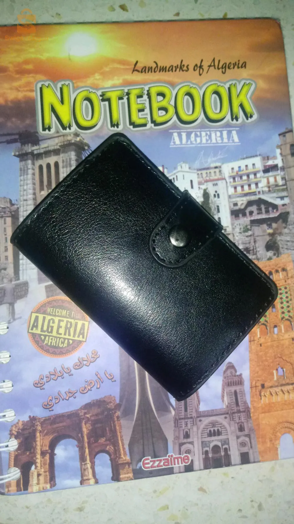 Portefeuille en cuir polyvalent