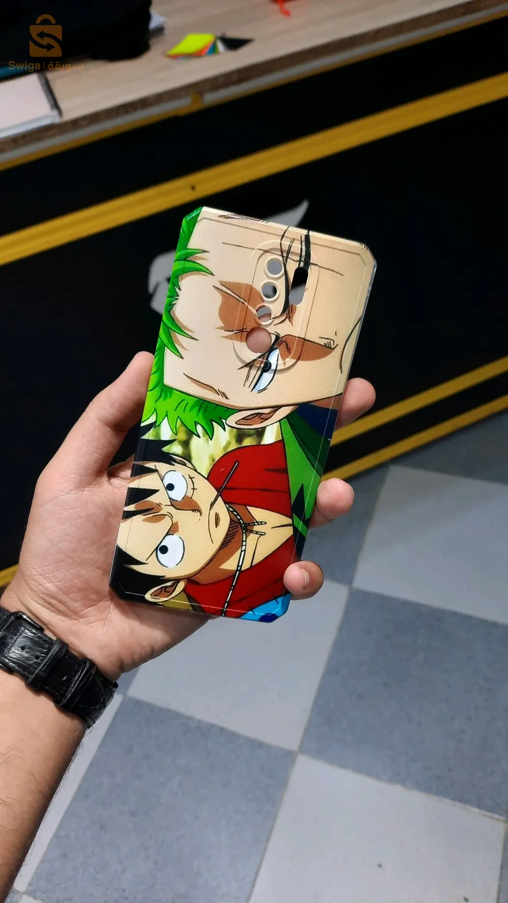 اونتيشوك personnalisé