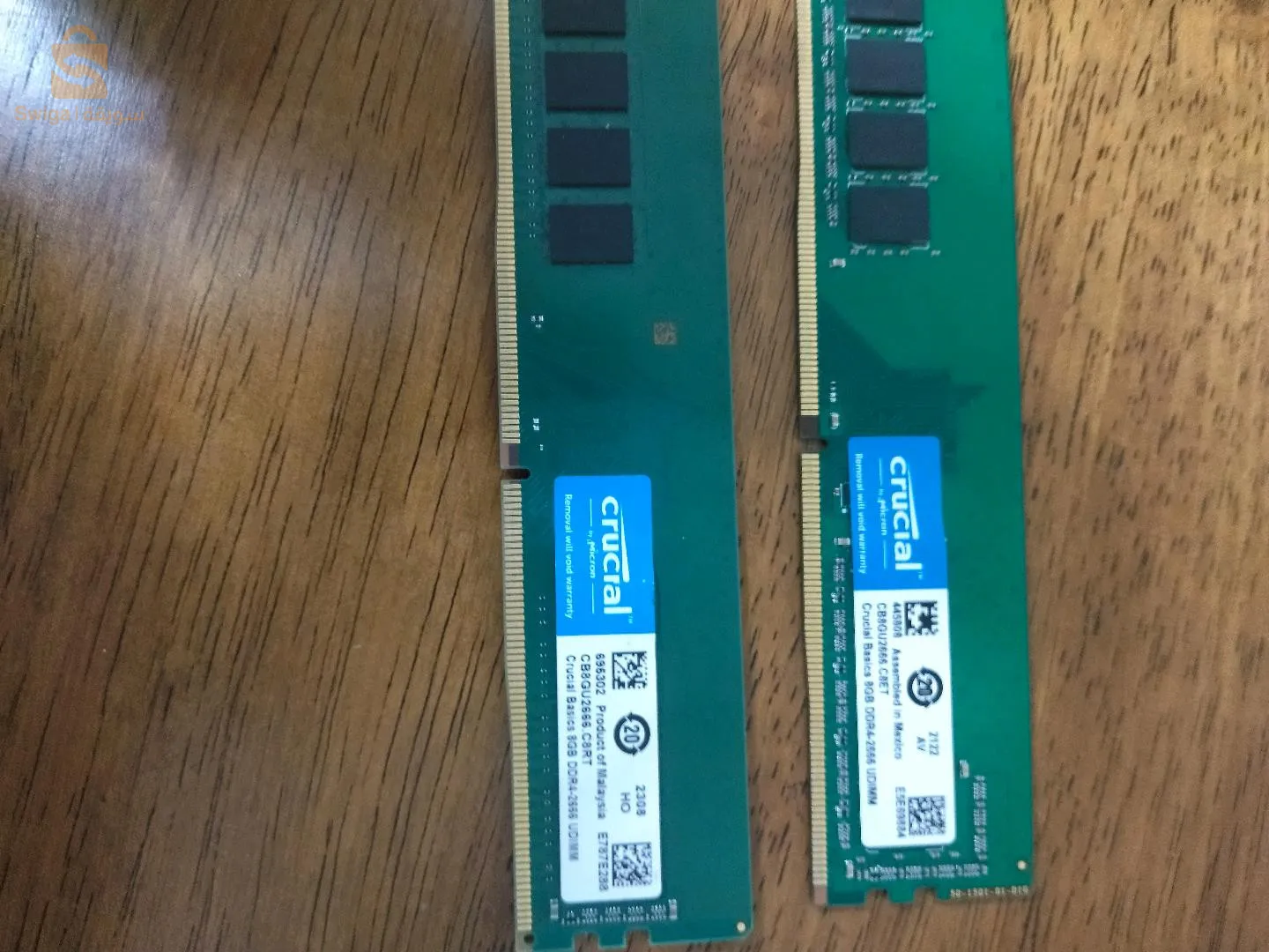 crucial ram 8 × 2 DDR 4 2666mhz