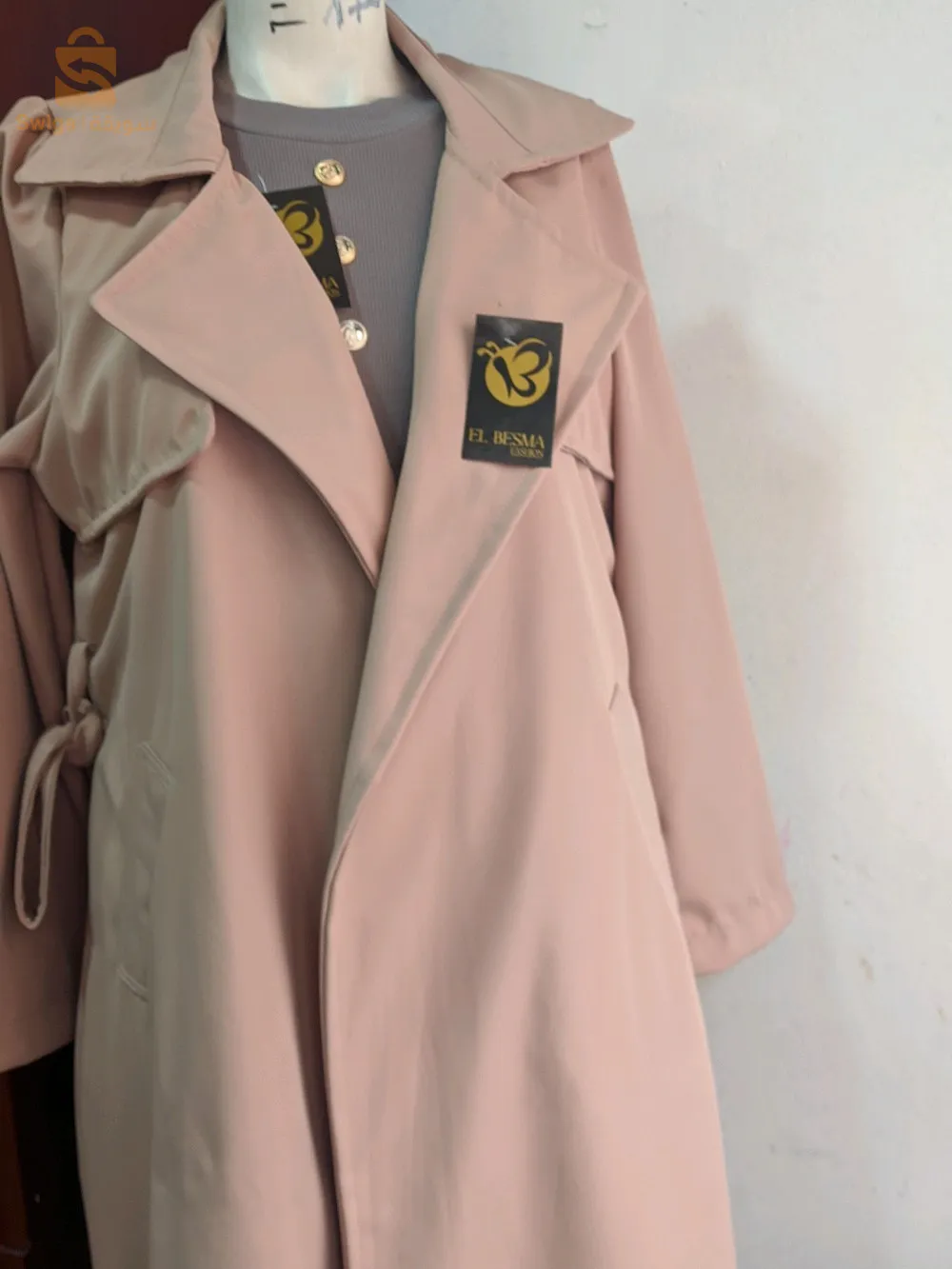 trench coat معطف نسائي