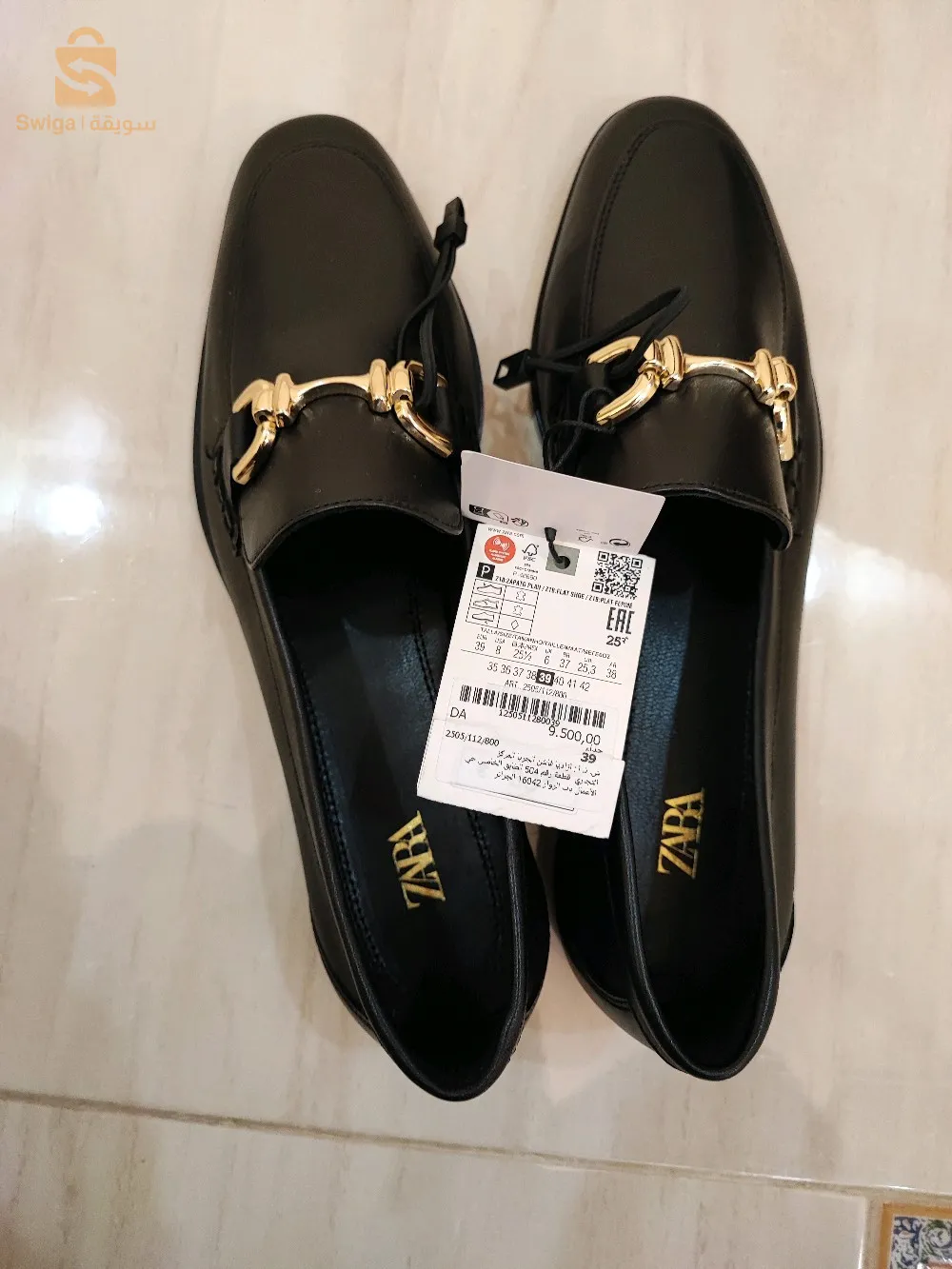 حذاء نسائي، مقاس 39