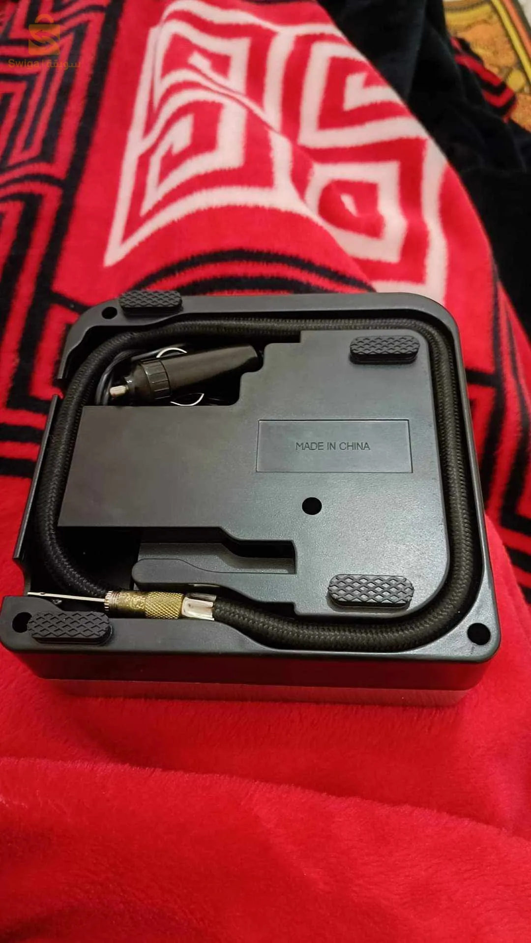 🟢نافخ عجلات السيارة 🚗 الدراجة⁦🏍️⁩ الشاحنة🚚 و حتى الكرة