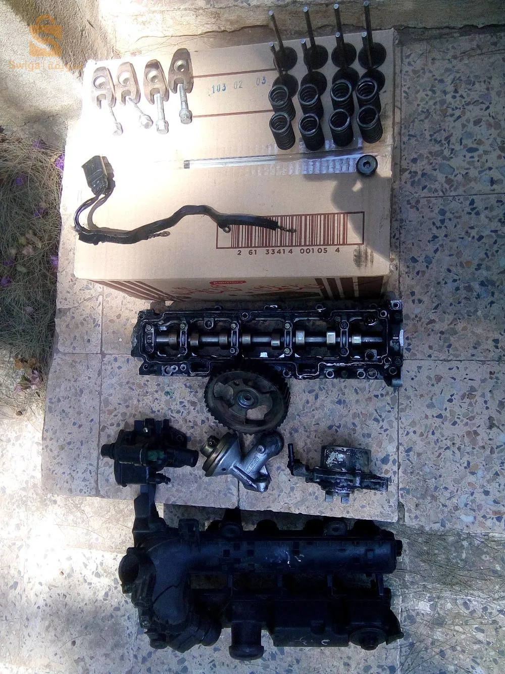 lot de pièces détachées moteur Peugeot bipper 1.3
diesel turbo plus demi-moteur en bonne état de marche.