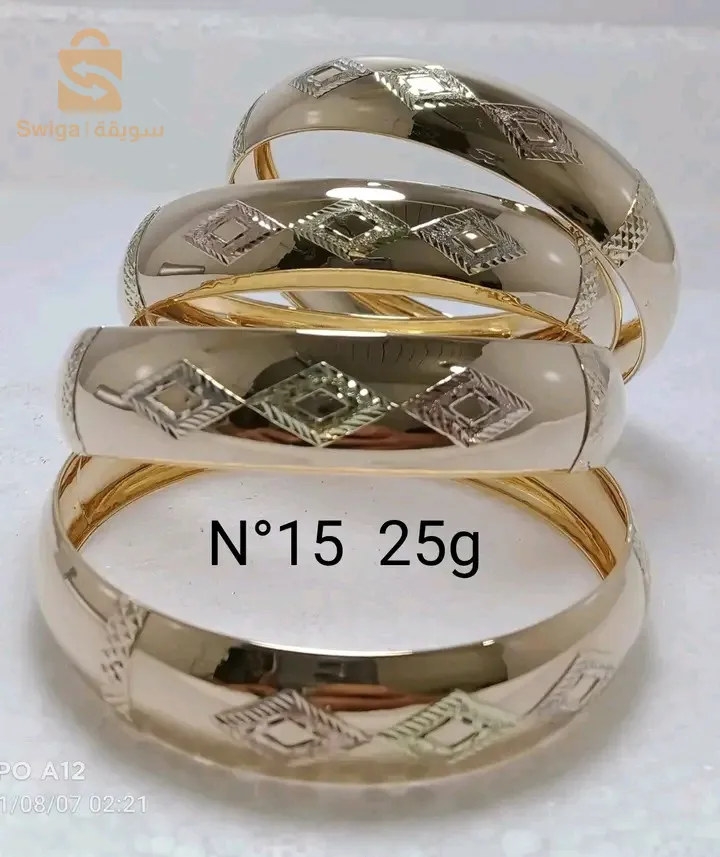 مسايس ذهب محالية الصنع