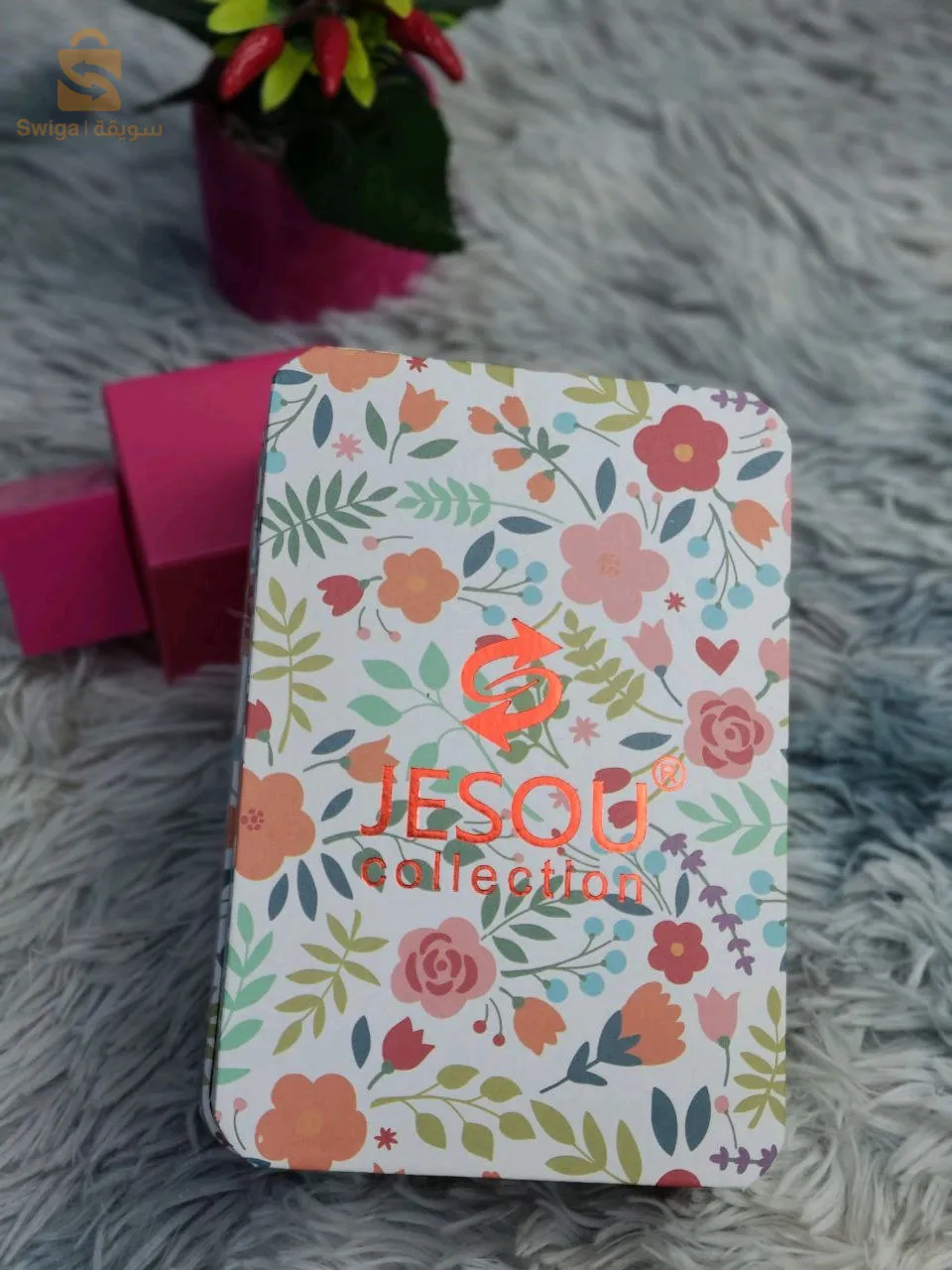 Coffret montre pour fille avec bracelets et Anneaux interchangeables-علبة ساعة مع أساور وخواتم قابلة للتبديل$👍