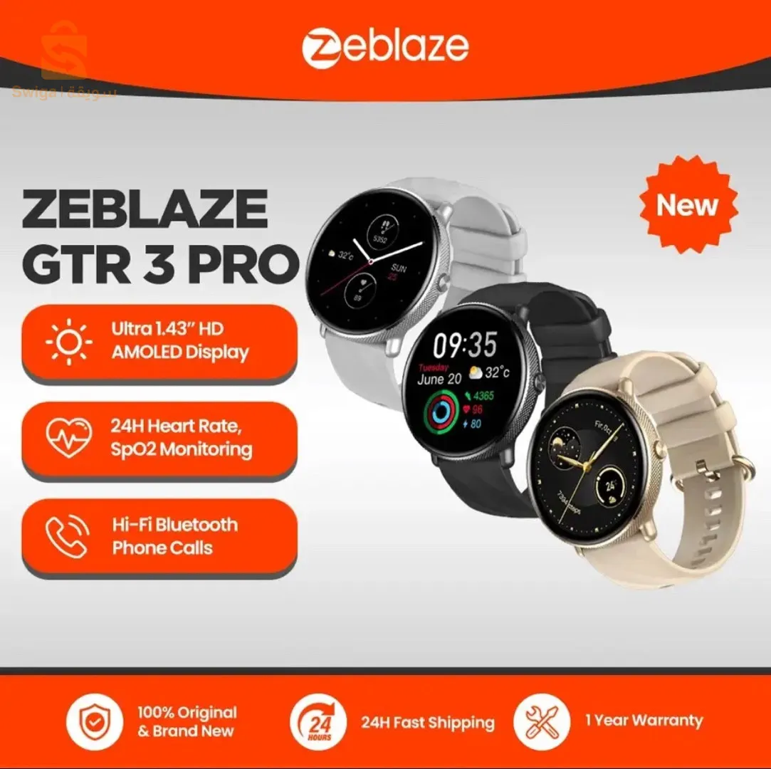 montre connectée zeblaze gtr3 pro neuf