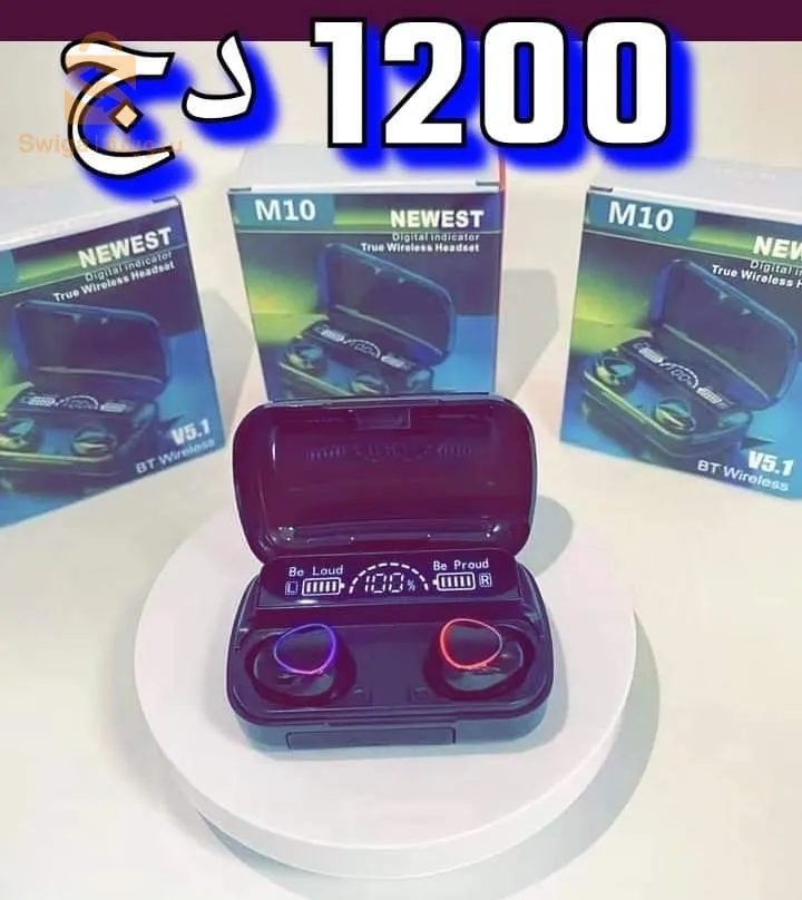 smسماعات بلوثوت m10