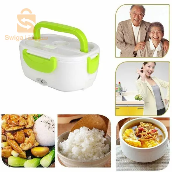 Boîte Chauffante Lunch Box Électrique - 12V 40W Vert