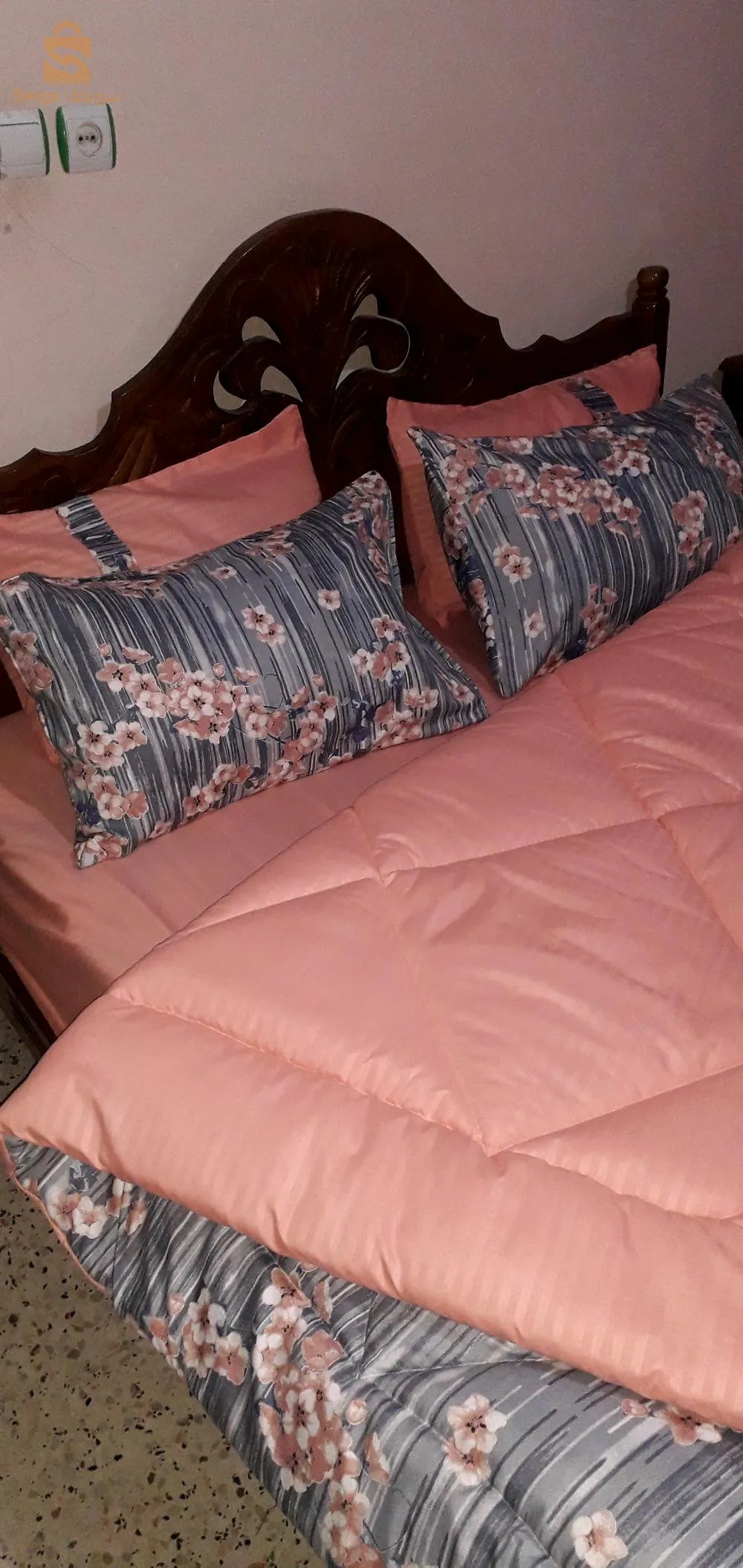 Find the couettes at the price available
  _Cuette for a person with a hair dryer, 2400 DZD
  _One couette for one person and one person and one other person, 2800 EGP
  _One couette for a person and a private residence for 3600 DZD
  _Distribution instantly in 58 items via delivery societies