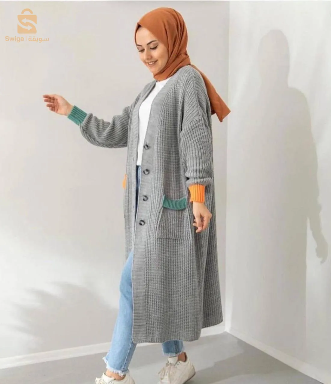 مونطو كاشمير ليكات صوف ترانشكوت تريكو