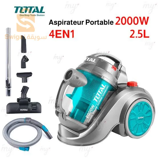 Aspirateur Tapis 2000W TOTAL