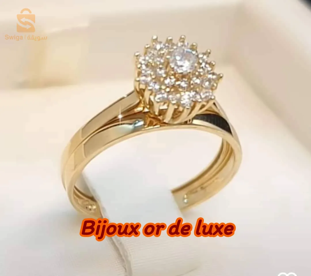 bague fiançailles or 18 carats