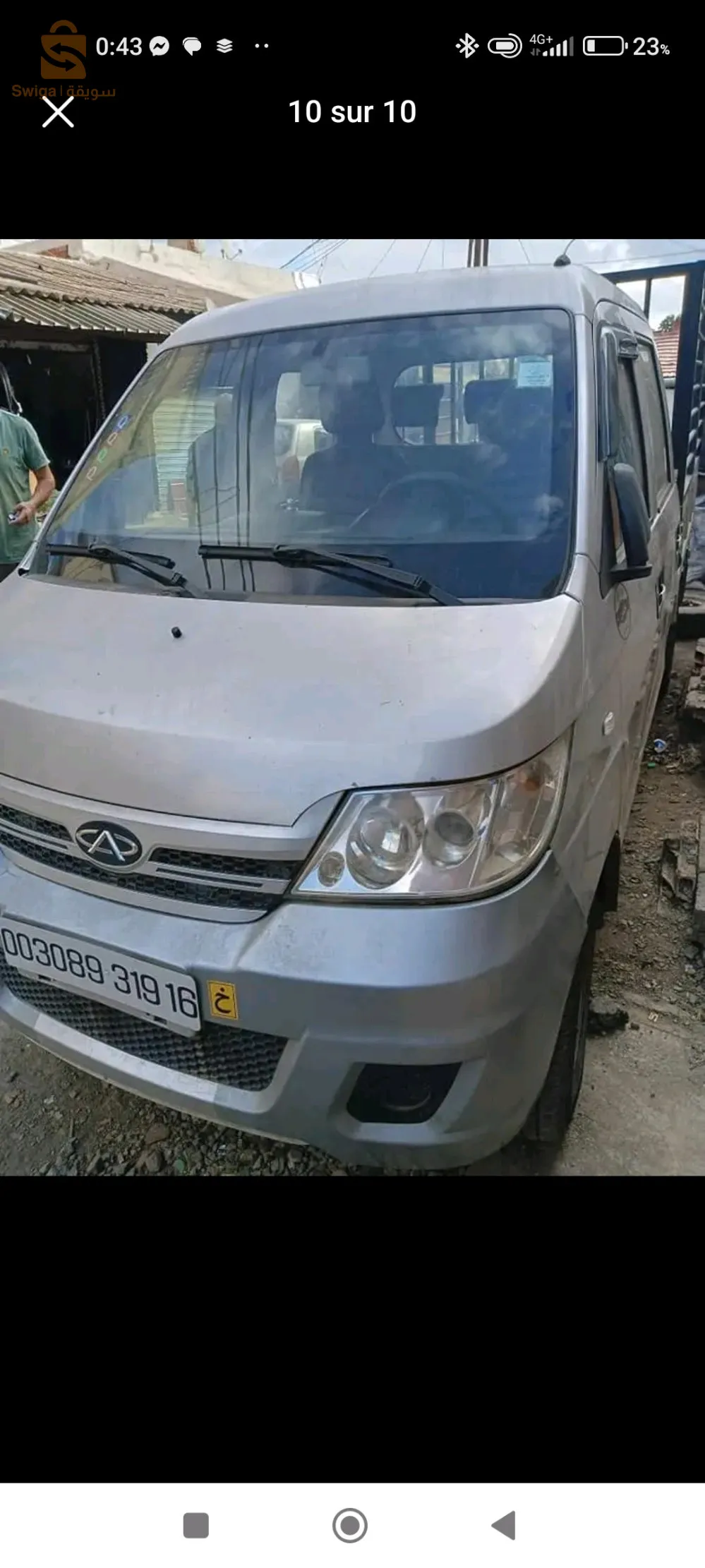 chery yoki double cabine 2019