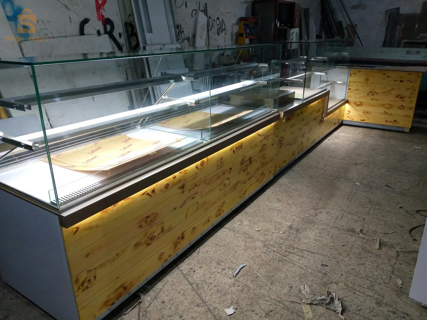 تجهيز محلات الحلويات