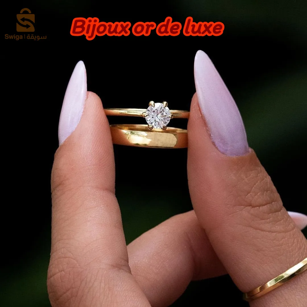 bague fiançailles or 18 carats