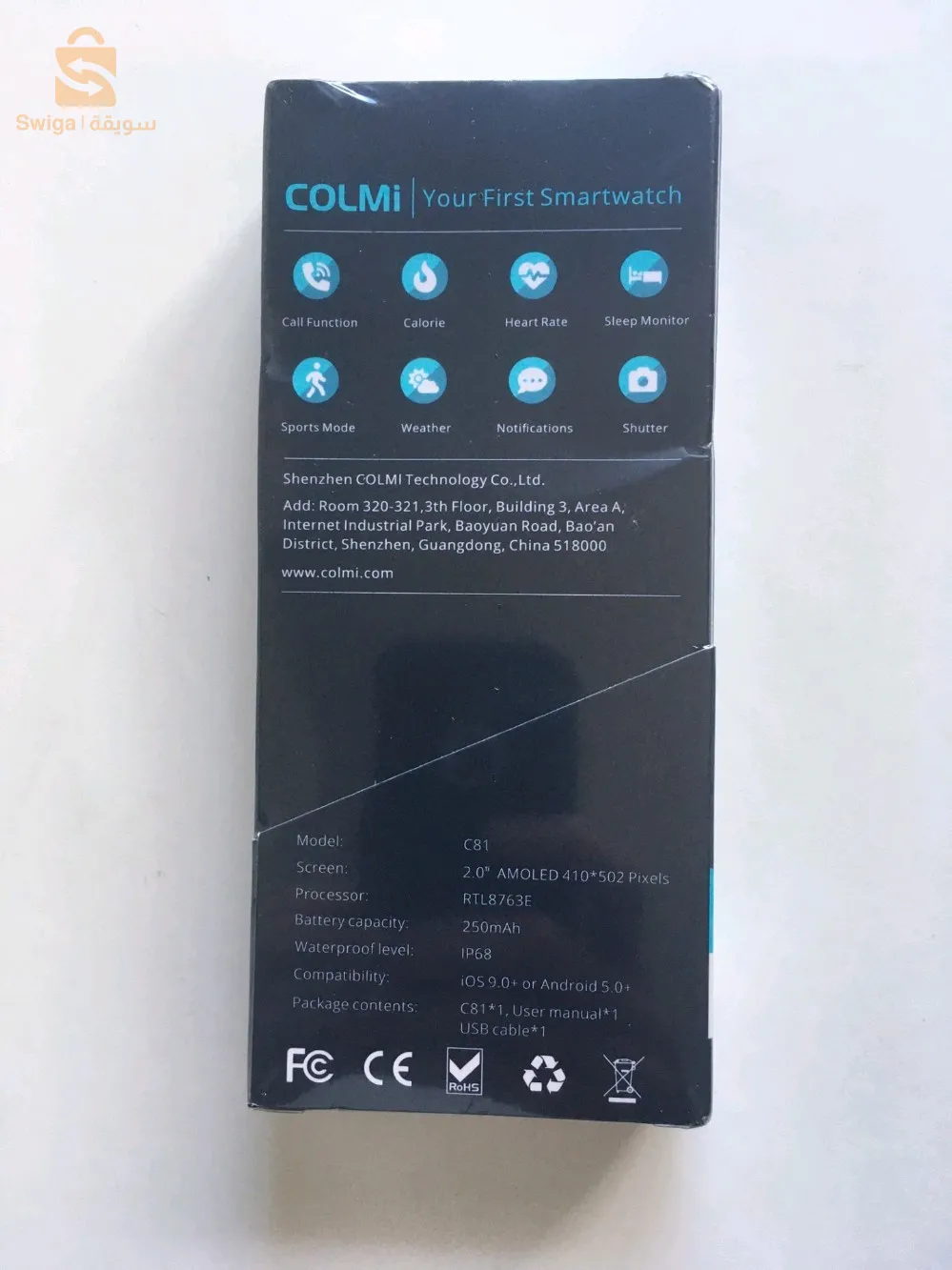 smartwatch Colmi C81