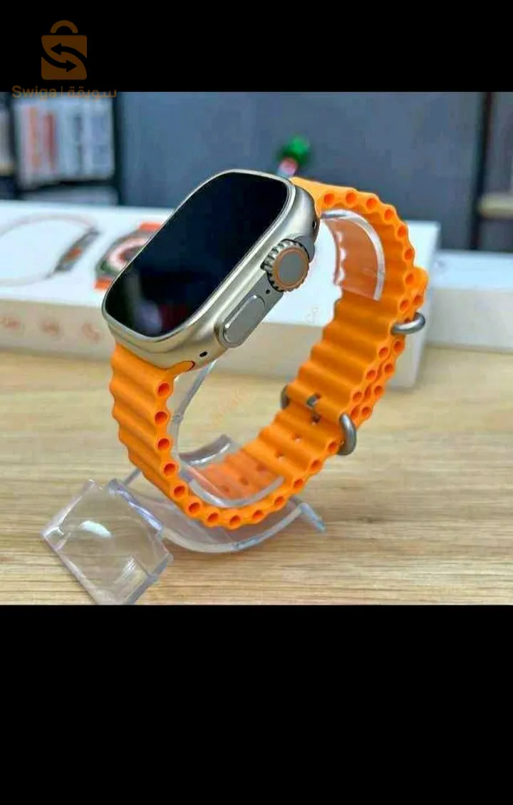 🚨🔥اجري متراطيش لافااااار 🔥🚨تخفيض لمدة يومين ✅ الساعة الذكية الاصلية ⌚ T800 smart watch ultra ⌚ ✅🛑السعر خيالي 199 الف فقط 🔥✅  متوفر في اللون اسود ⚫ برتقالي 🟠 تأتيكم بمقاس 49MM حجم رائع 🌟  و بميزة التصوير عن بعد ⚡ المواصفات : 👇  ✅ فائـقة المظهر  و بشاشة كبيرة و عالية الدقة 🕵️  ✅ترتبط بجميع اجهزة ios/android  ✅يمكنك اضافة اي صورة من الموبايل كخلفية للساعة  ✅ الاتصال و الرد على المكالمات و تنبيهات الرسائل (فايسبوك و تويتر و وسائل التواصل الاجتماعي) 💌  ✅قياس درجة الحرارة و الاكسيجين و ضغط الدم و دقات  القلب ❤️🔥  ✅قياس عدد ساعات النوم   ✅ رياضية و تساعدك على آداء التمارين الرياضية ⛷️⛹️🤾  ✅ حساب خطوات المشي او الجري او ركوب الدراجة 🚴  ✅خاصية مقاومة الماء watch waterproof  ✅ميزة التصوير عن بعد عبر كاميرة الهاتف 📱  ✅ تدعم جميع اللغات  ✅يمكنك انشاء قفل بكلمة مرور  ✅البحث عن الهاتف 📱  ✅المنبه ⏱️  ✅بطارية تدوم اكثر من 3 ايام 🟥للطلب أو الإستفسار الرجاء مراسلتنا على بريد الصفحة او الاتصال على الرقم التالي0556622847