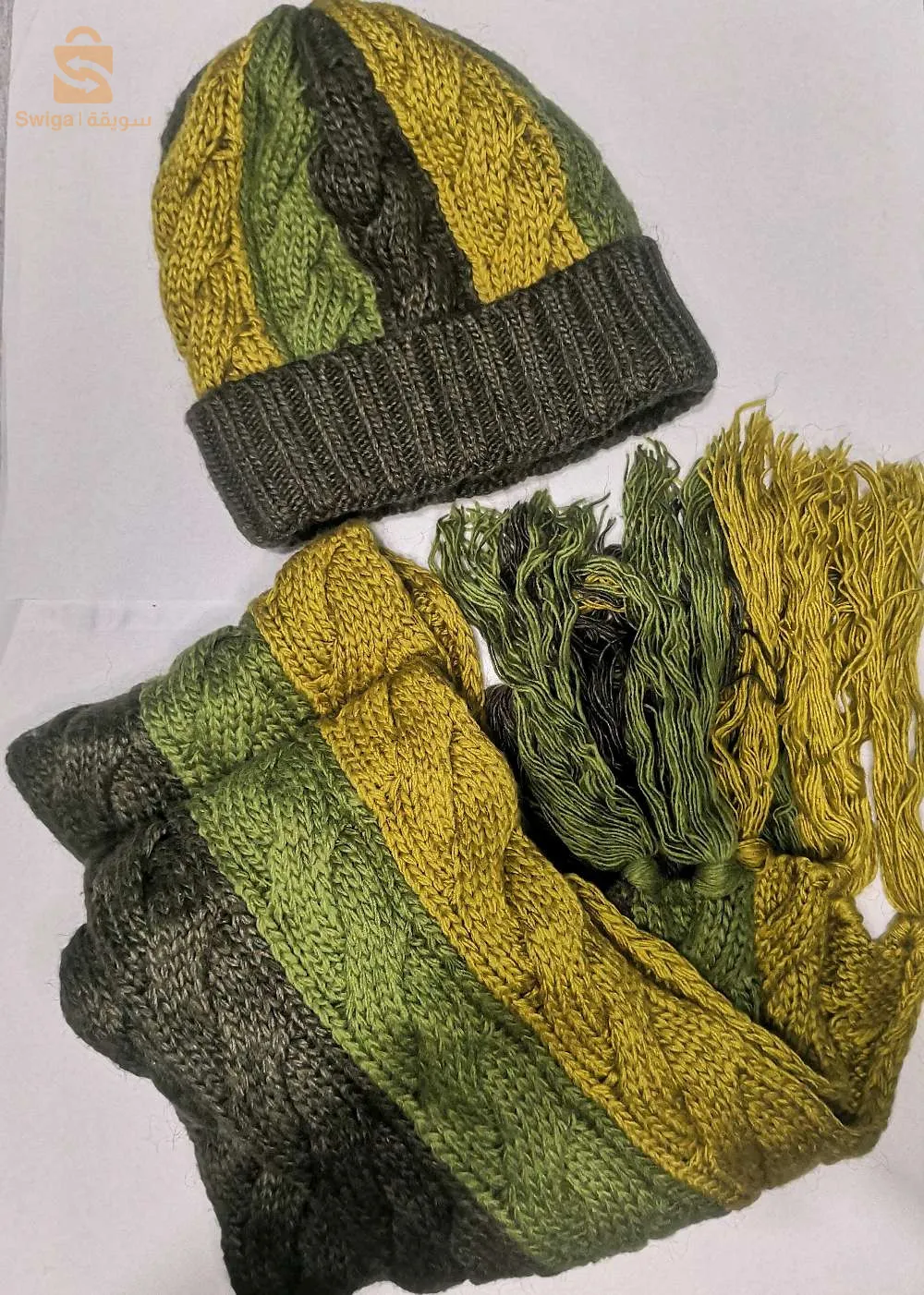 كاشني وقبع للحماية من البرد 🥶 جديد