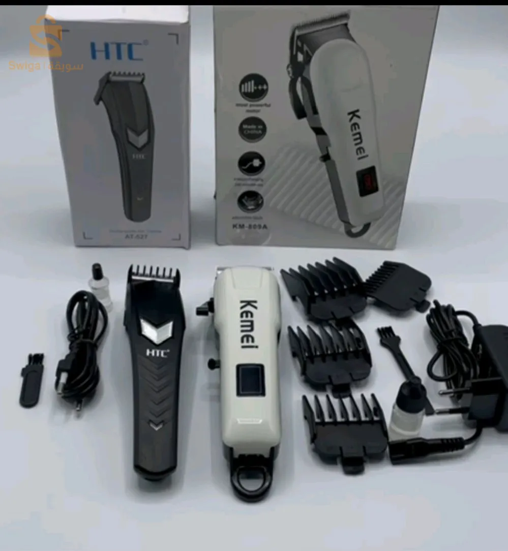 Pack Tondeuse kemei 809a + Tondeuse htc